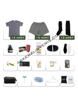 12'li <strong>TEMEL</strong> Havacı Askerlik Paketi