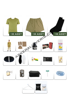 18'li <strong>KIŞLIK TEMEL</strong> Jandarma Askerlik Paketi