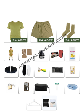 24'lü <strong>KIŞLIK TEMEL</strong> Karacı Askerlik Paketi