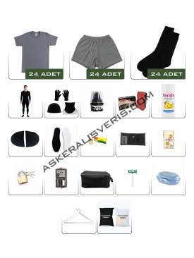 24'lü <strong>KIŞLIK TEMEL</strong> Havacı Askerlik Paketi
