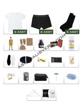 6'lı <strong>KIŞLIK TEMEL</strong> Denizci Askerlik Paketi